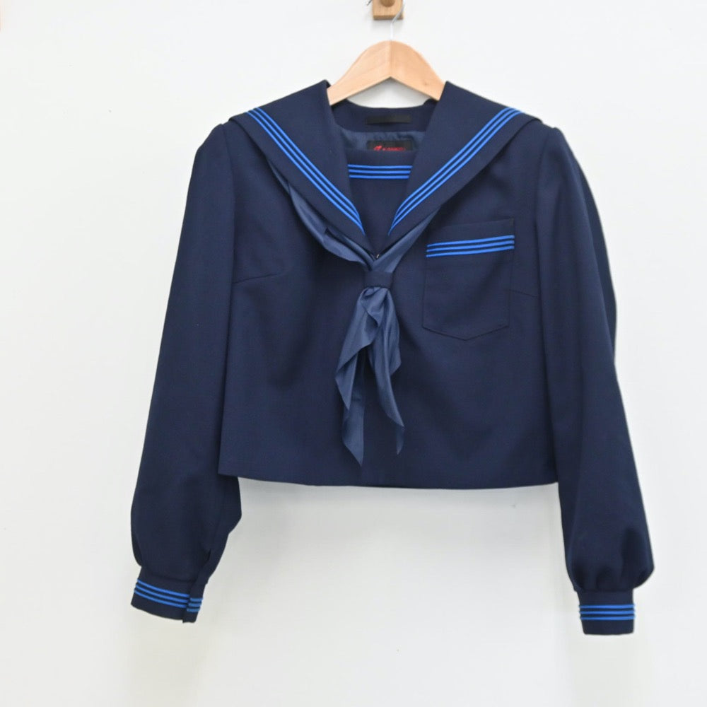 The ultimate online sports store for 【中古】滋賀県 大津市立日吉中学校 女子制服 2点（セーラー服・スカート）sf010776  Online